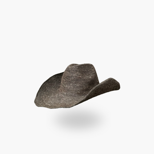 Calamity Wild (thé) - Chapeau cowboy en raphia